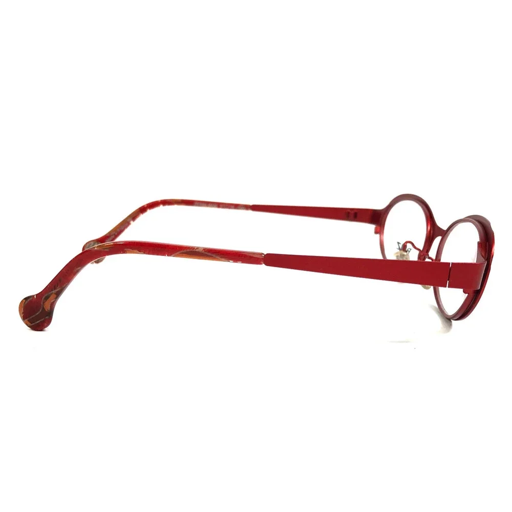 BOZ Eyeglasses Frames ZENNI 9030 Brown Red Strass Crystals Burgundy 51-16-140